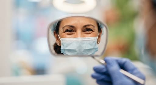 Friendly smiling doctor